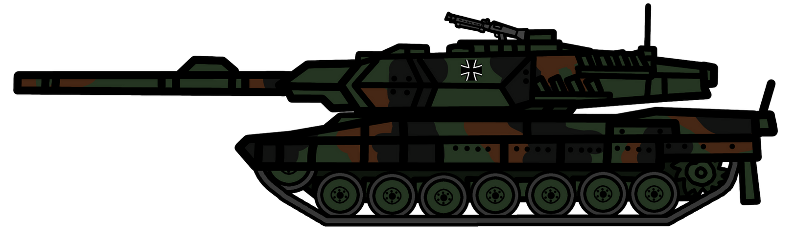 Walfas Custom Prop: Leopard 2A7 by Midian-P on DeviantArt