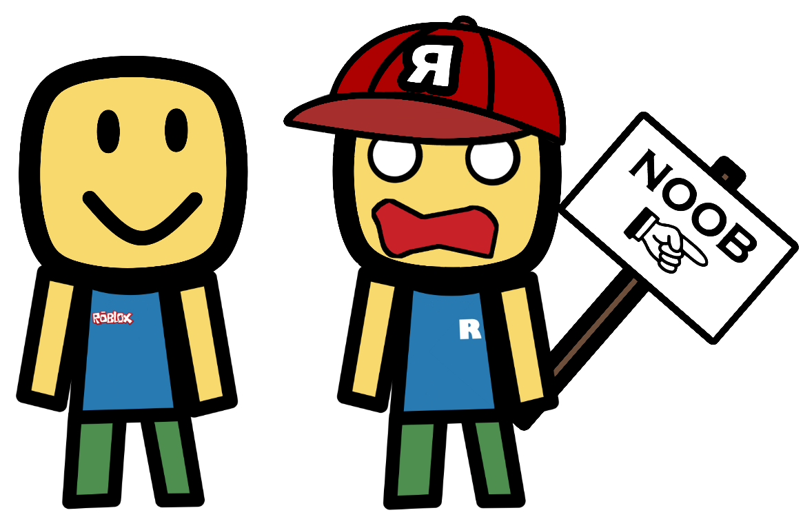 Noob Roblox by Mwsartcartooist on Newgrounds