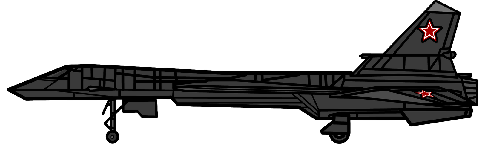 Walfas Custom Prop: MiG 31 Firefox by Midian-P on DeviantArt