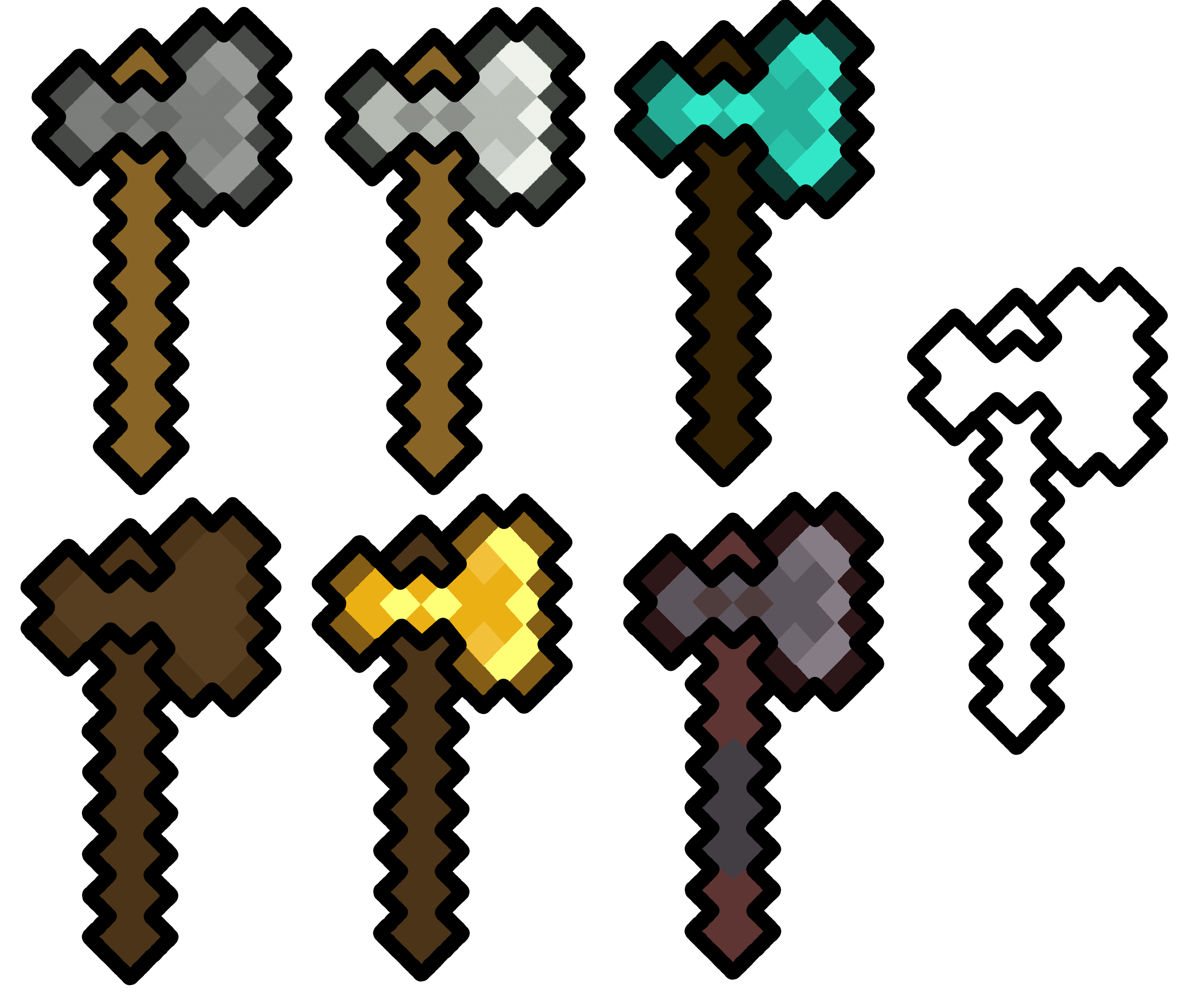 Walfas Custom Edit: MC Swords by Midian-P on DeviantArt
