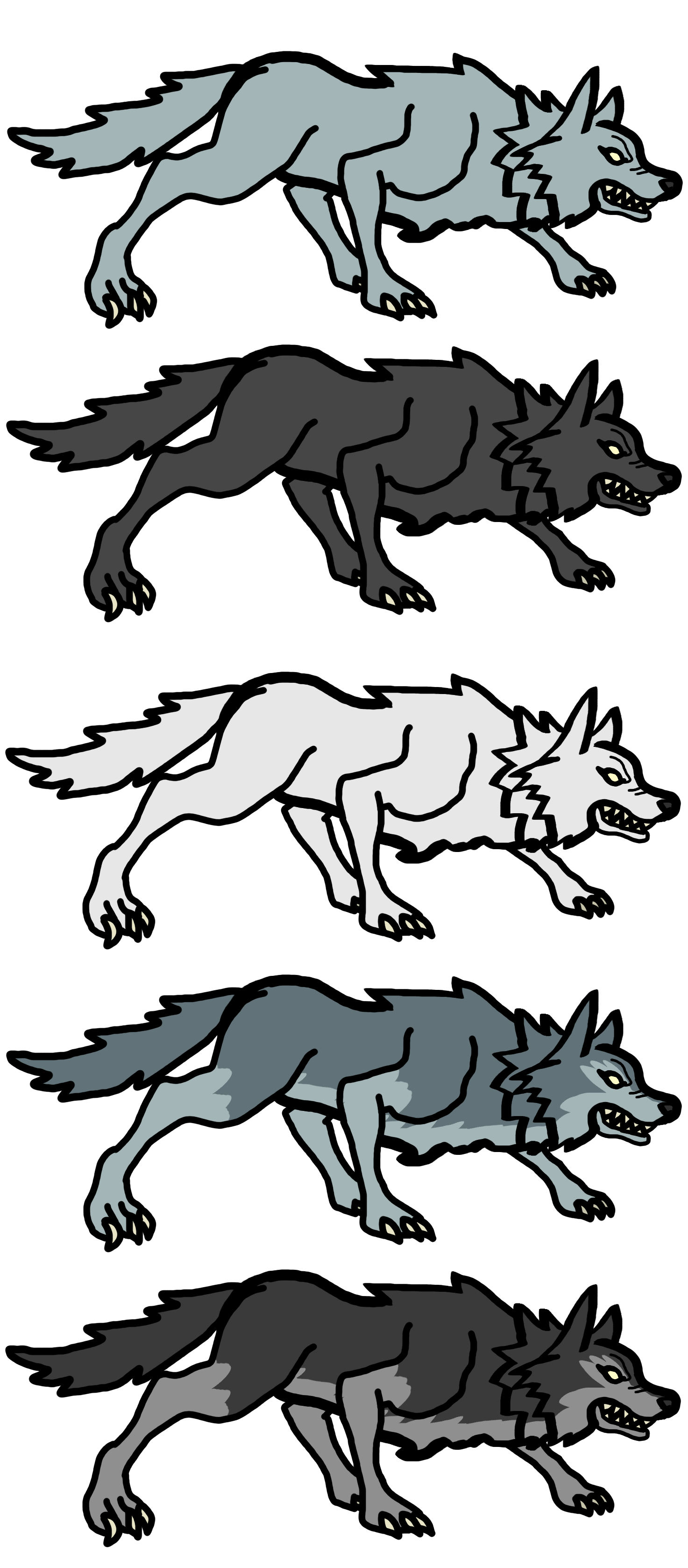 Walfas Custom Prop: Wolf Pack by Midian-P on DeviantArt