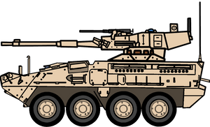 Walfas Custom Prop: Stryker MGS
