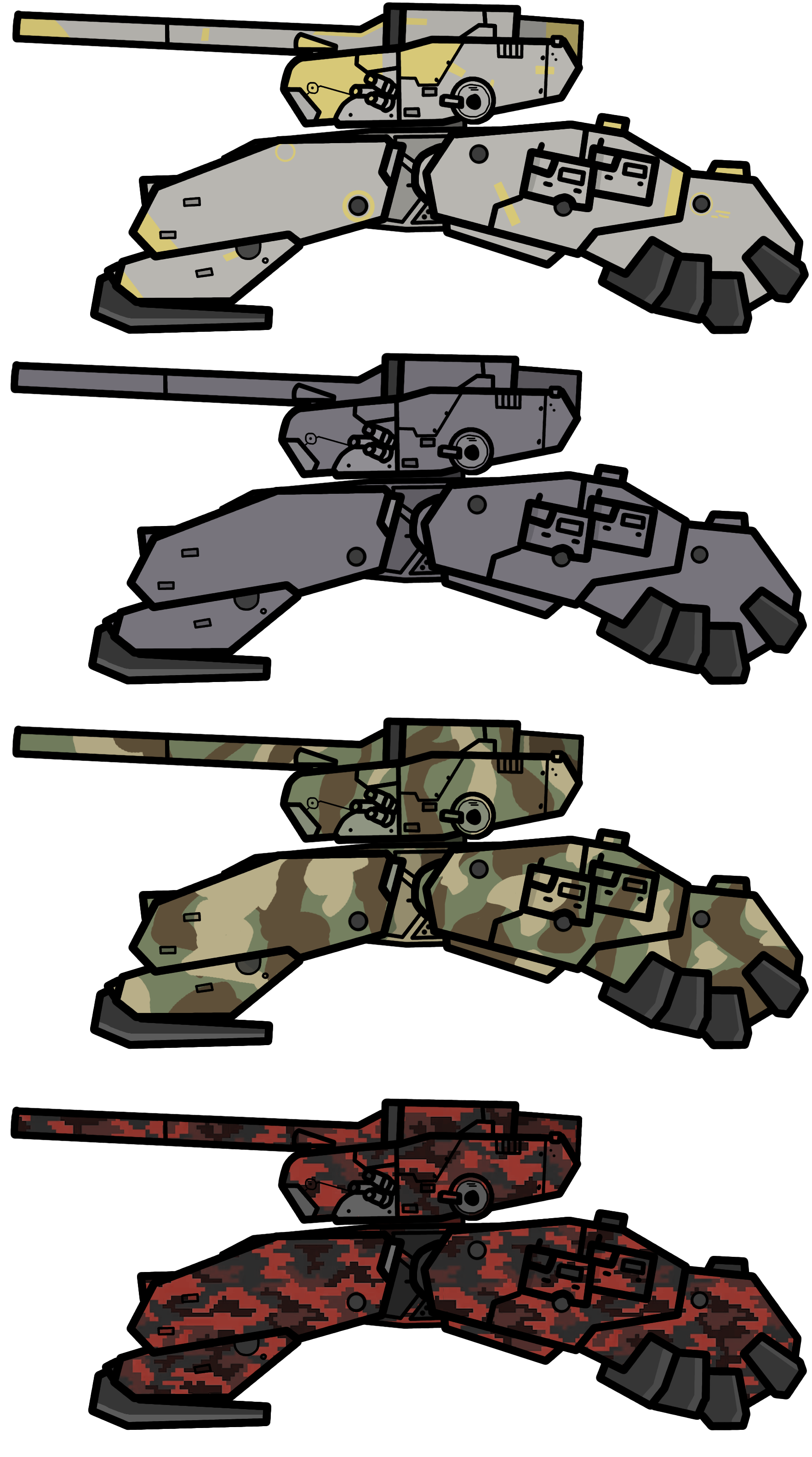 Walfas Custom Prop Battle Gear (MGSV) by MidianP on DeviantArt