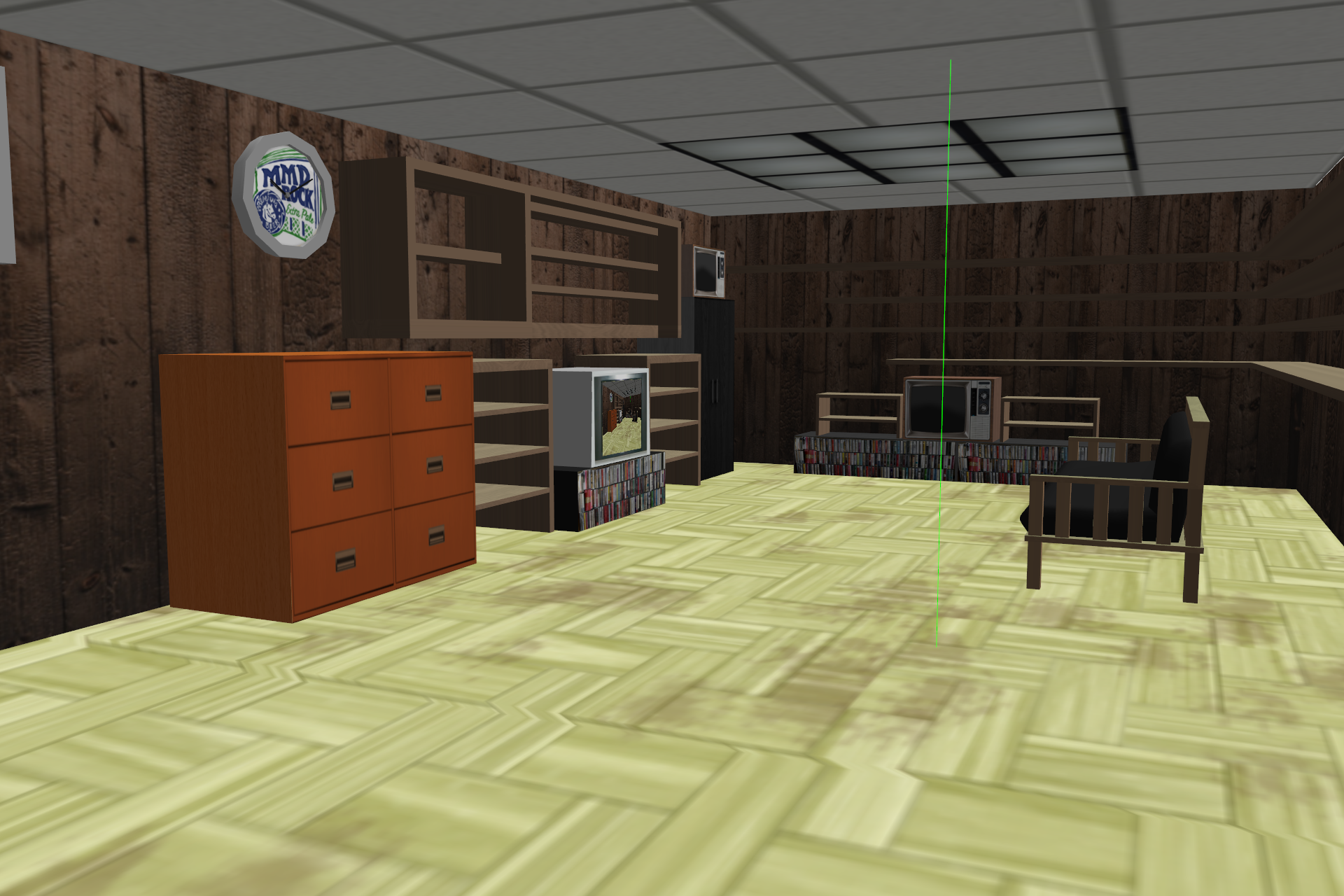 MMD Newcomer - AVGN Nerd Room Stage DL by Midian-P on DeviantArt
