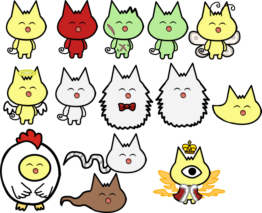 Walfas Custom Base: Mogeko Species (Mogeko Castle) by Midian-P on ...