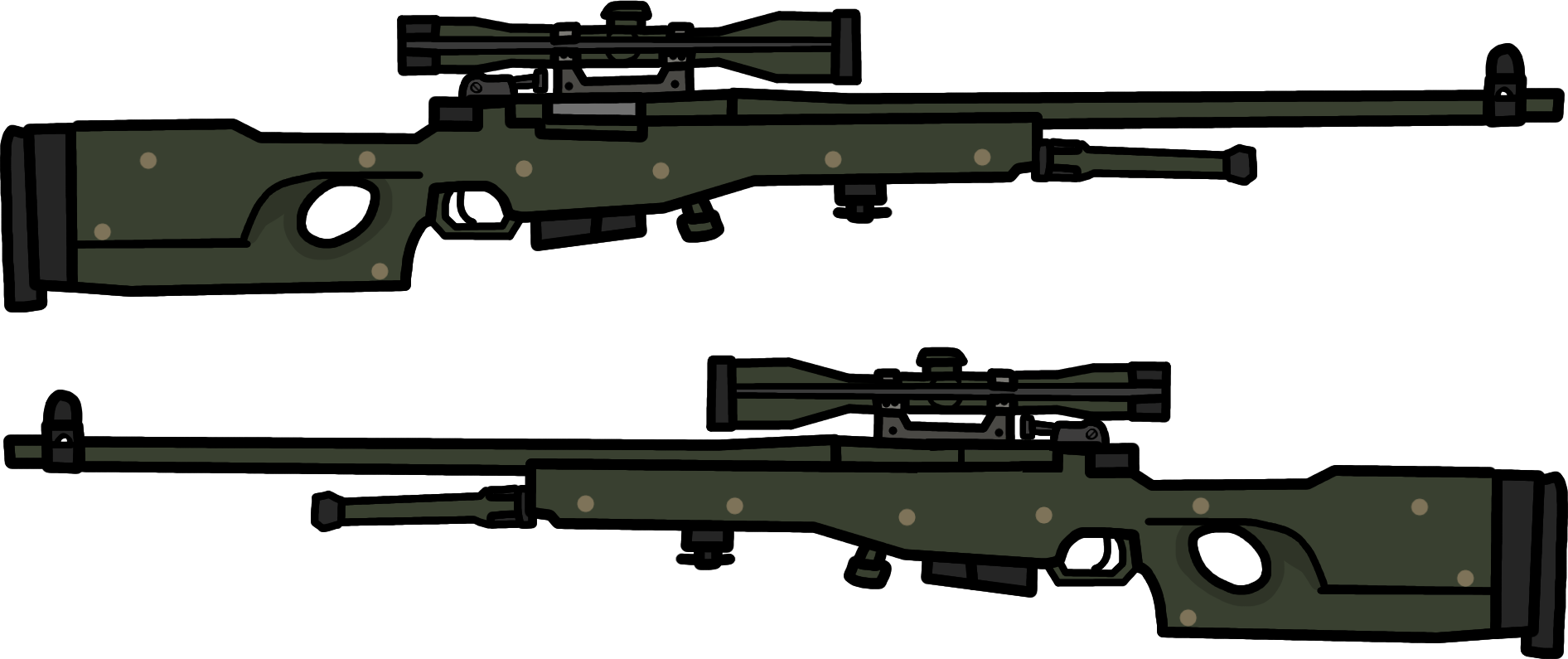 Walfas Custom Prop: L96A1 Sniper Rifle by Midian-P on DeviantArt