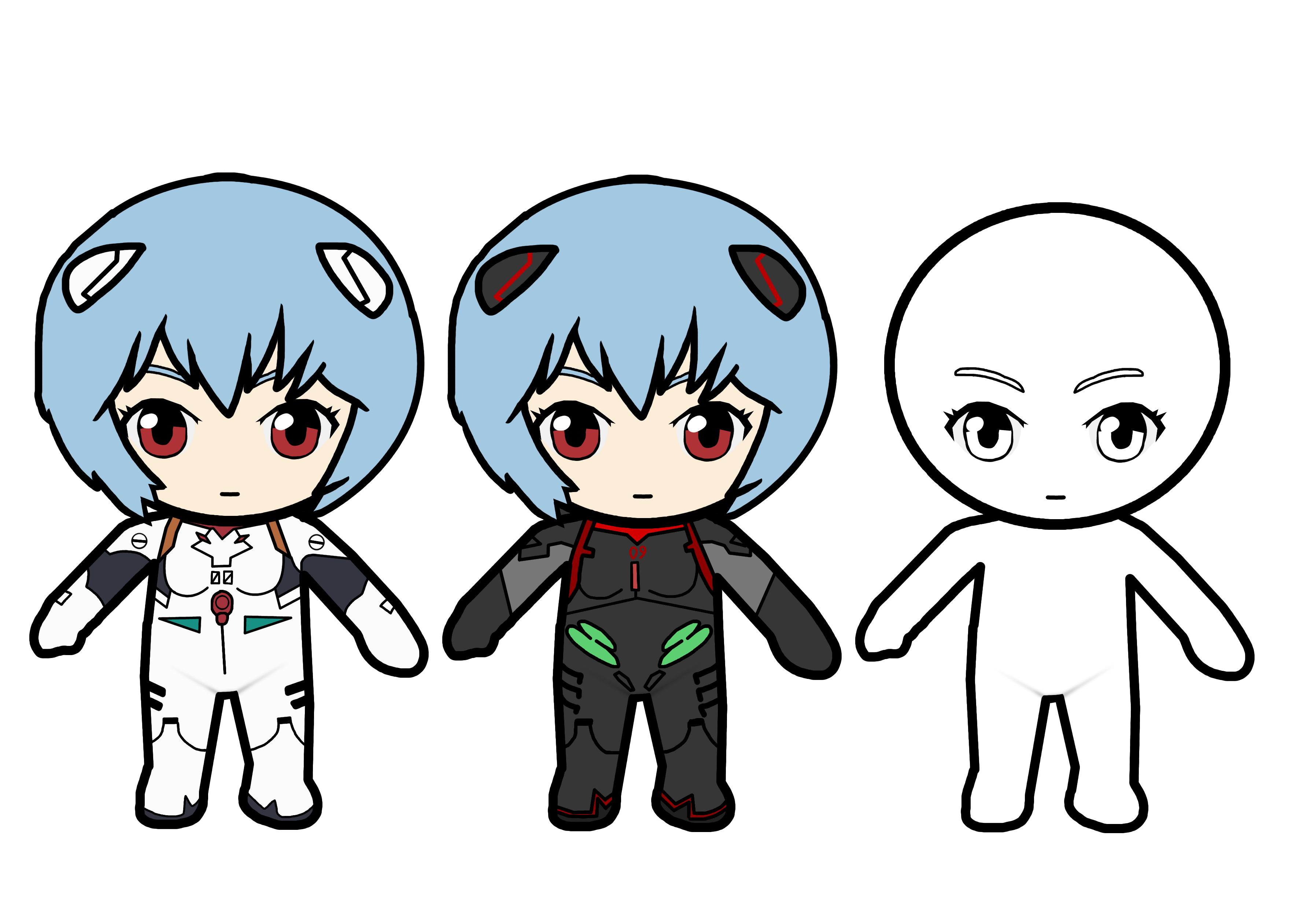 Walfas Custom Prop: Rei Plush by Midian-P on DeviantArt