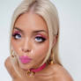 Drooling bimbo 