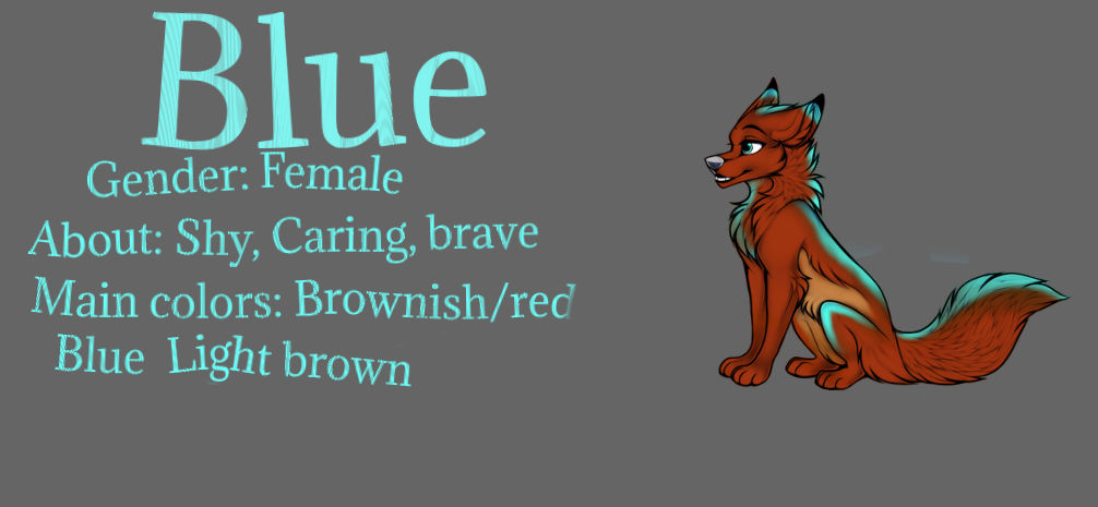 Oc: Blue by TheRedStar504 on DeviantArt