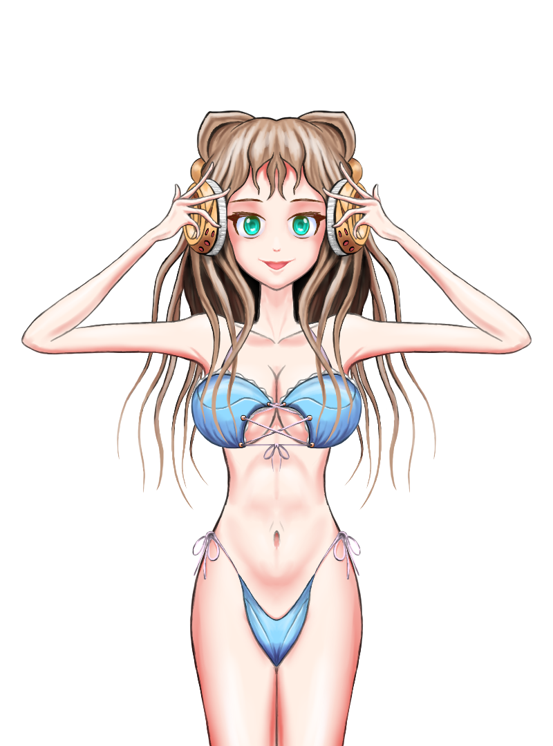 Dancing Bikini Girl Anime Style By Magsolidtwitch On Deviantart