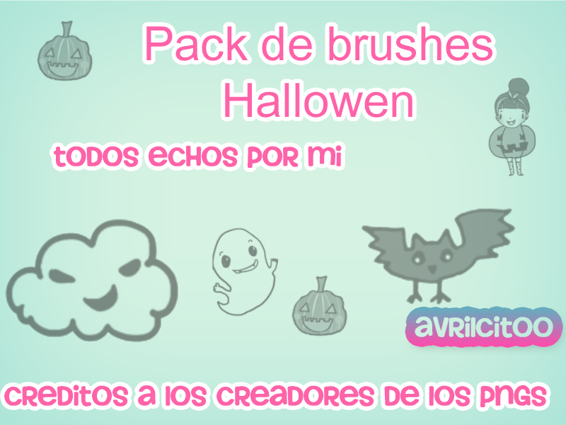 Pack de Brushes de Hallowen