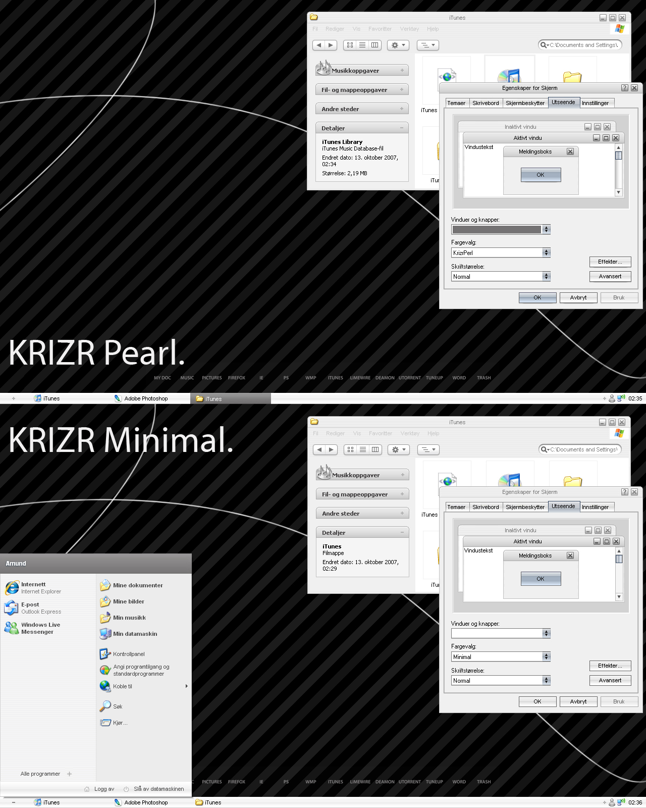 KRIZR Visual Style 1.4.5 by Nuux