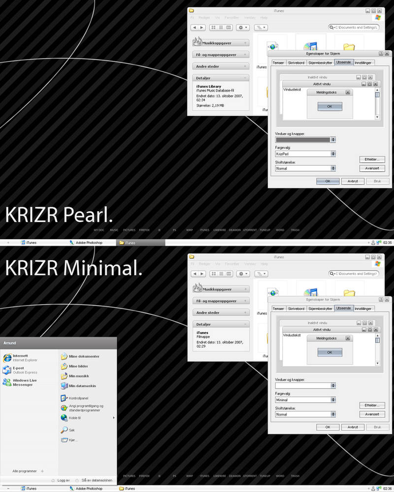 KRIZR Visual Style 1.4.5 by Nuux