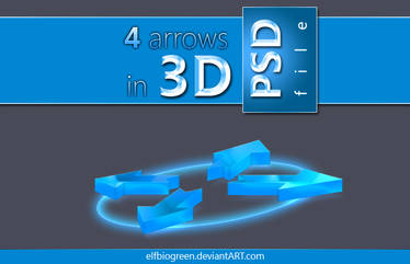 4 Arrows in 3D