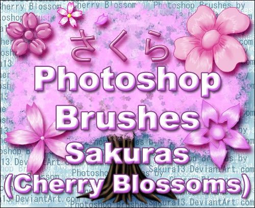 PS Brushes - Sakuras Updated