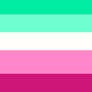 Abrosexual pride flag!