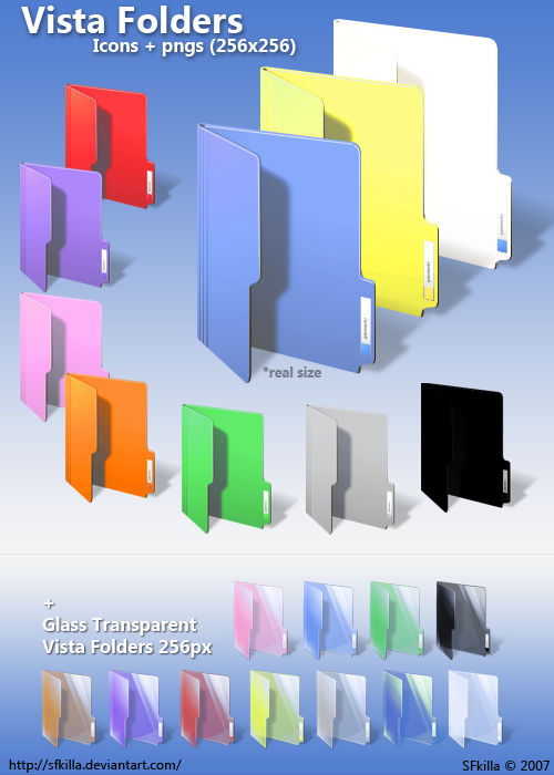 Color Folder Icons And PNGs MS by SFkilla on DeviantArt