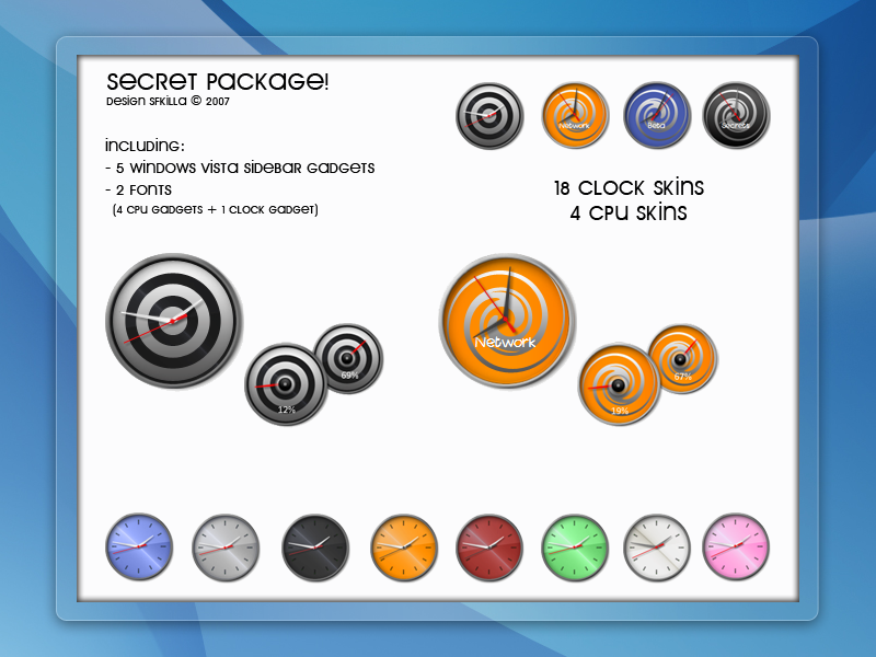 Secret Pack Sidebar Clock Cpu by SFkilla on DeviantArt