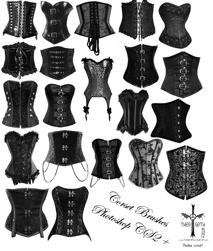 Corset Brushes Photoshop CS2