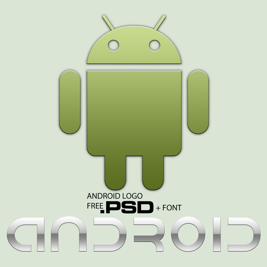 Free Android Logo Psd + Font by Orantisiz on DeviantArt