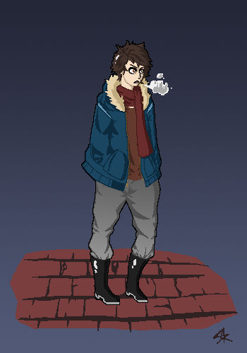 Jacket Guy by Cazzin on DeviantArt