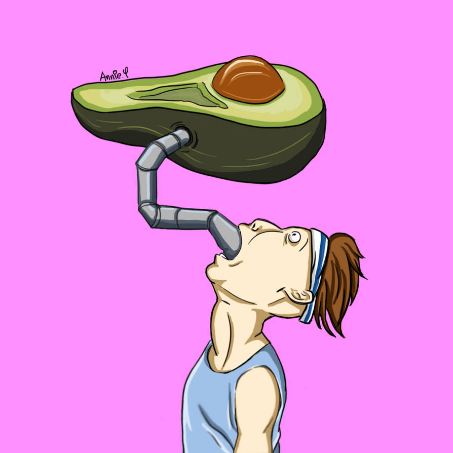 Avocado A Tropical Fruit Healthy Living Gif By Cheezitann On Deviantart