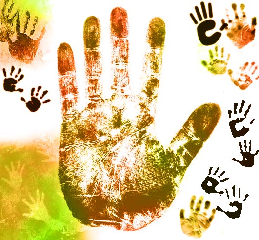 Handprint Brushes