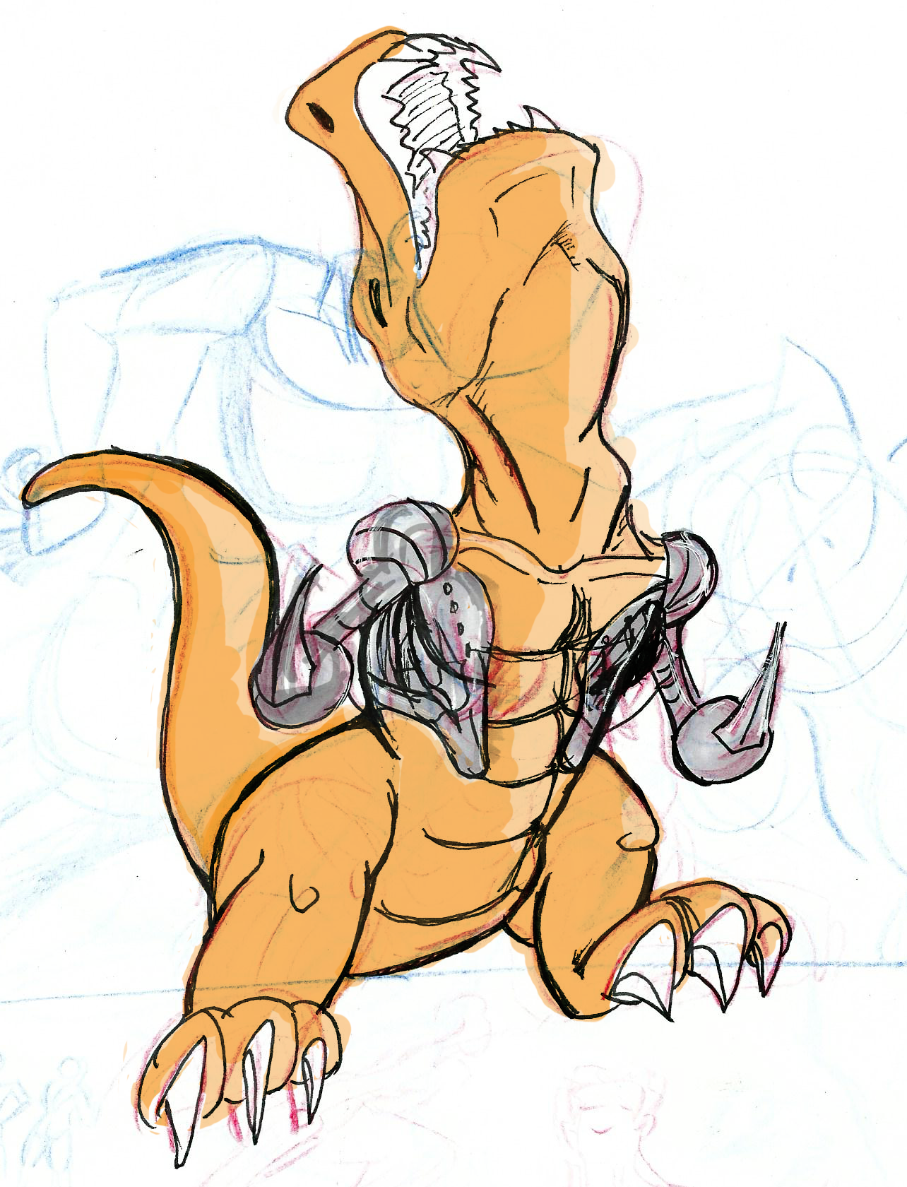 Trex by ANDREWisTOAST on DeviantArt