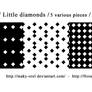 Patterns: Little diamonds