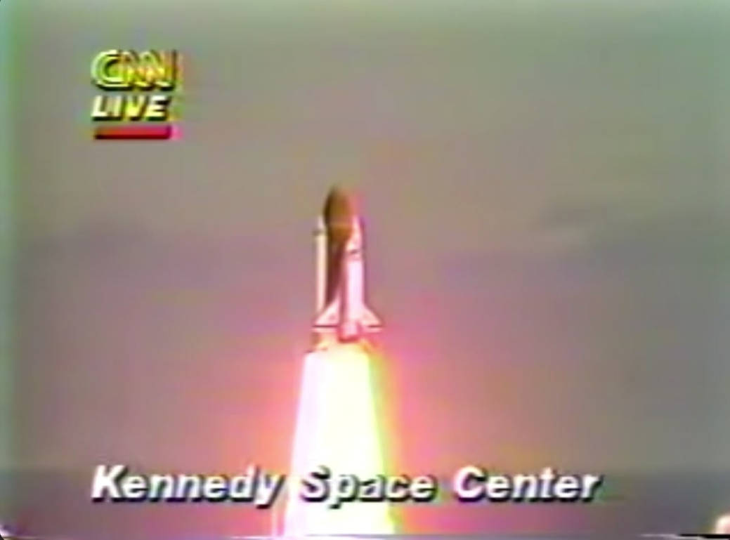 Challenger Final flight (CNN live version) by Spacetelescope on DeviantArt