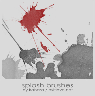 splash brushes