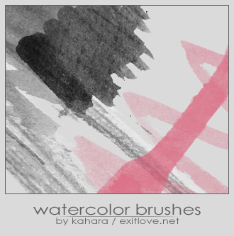Watercolor Brushes by mcbadshoes on DeviantArt
