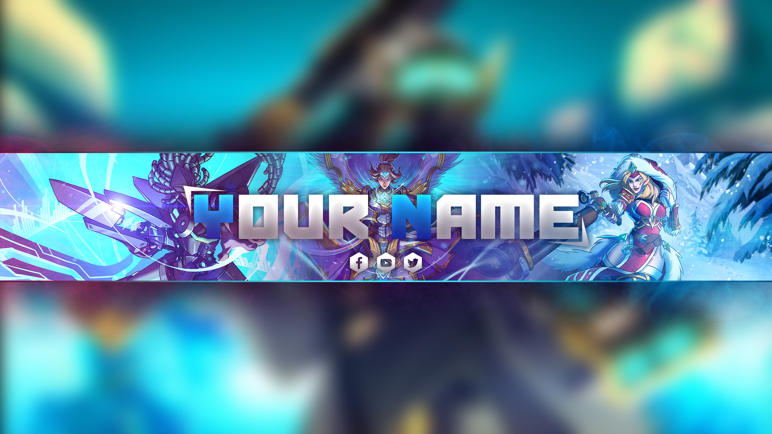 Paladins YouTube banner | VotoN by voton249 on DeviantArt