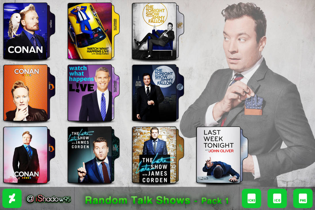 Random Talk Shows Folder Icon - Part 1 by iShadow95 on DeviantArt