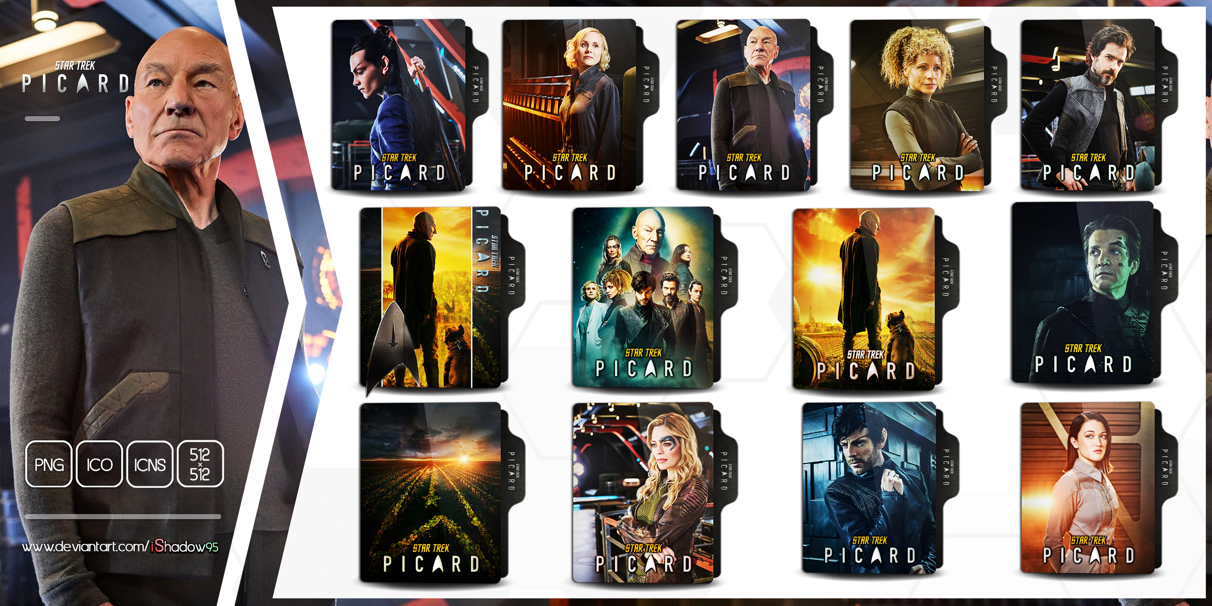 Star Trek Picard Folder Icon by iShadow95 on DeviantArt