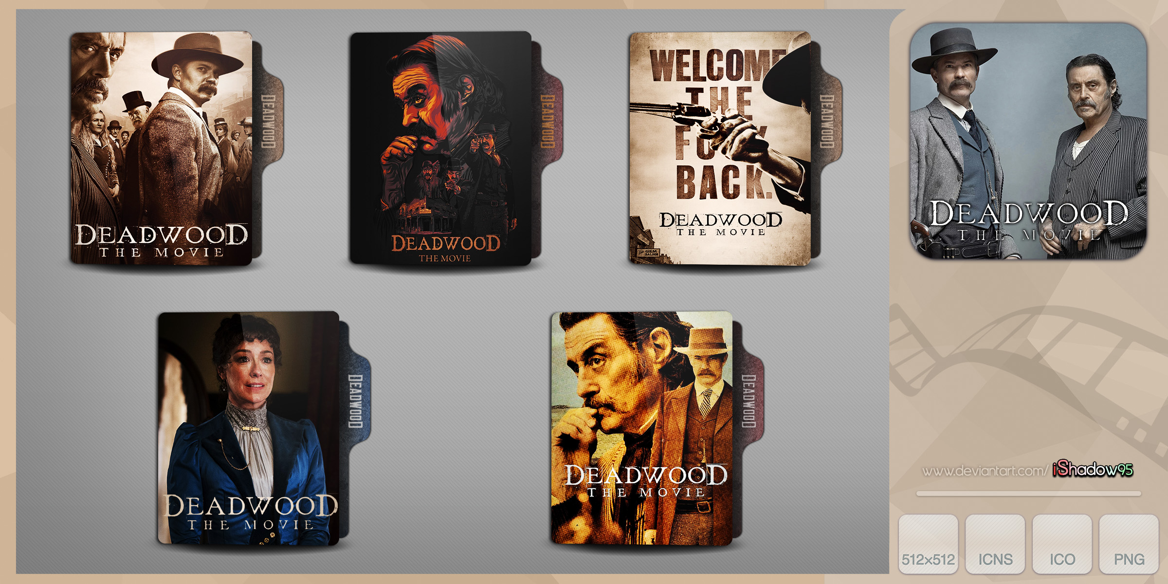 Deadwood The Movie (2019) Folder Icon by iShadow95 on DeviantArt