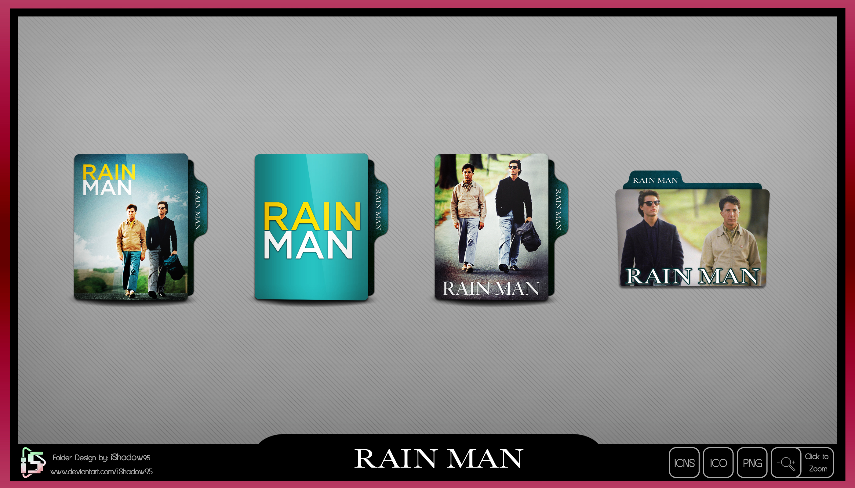 Rain Man (1988) Folder Icon by iShadow95 on DeviantArt