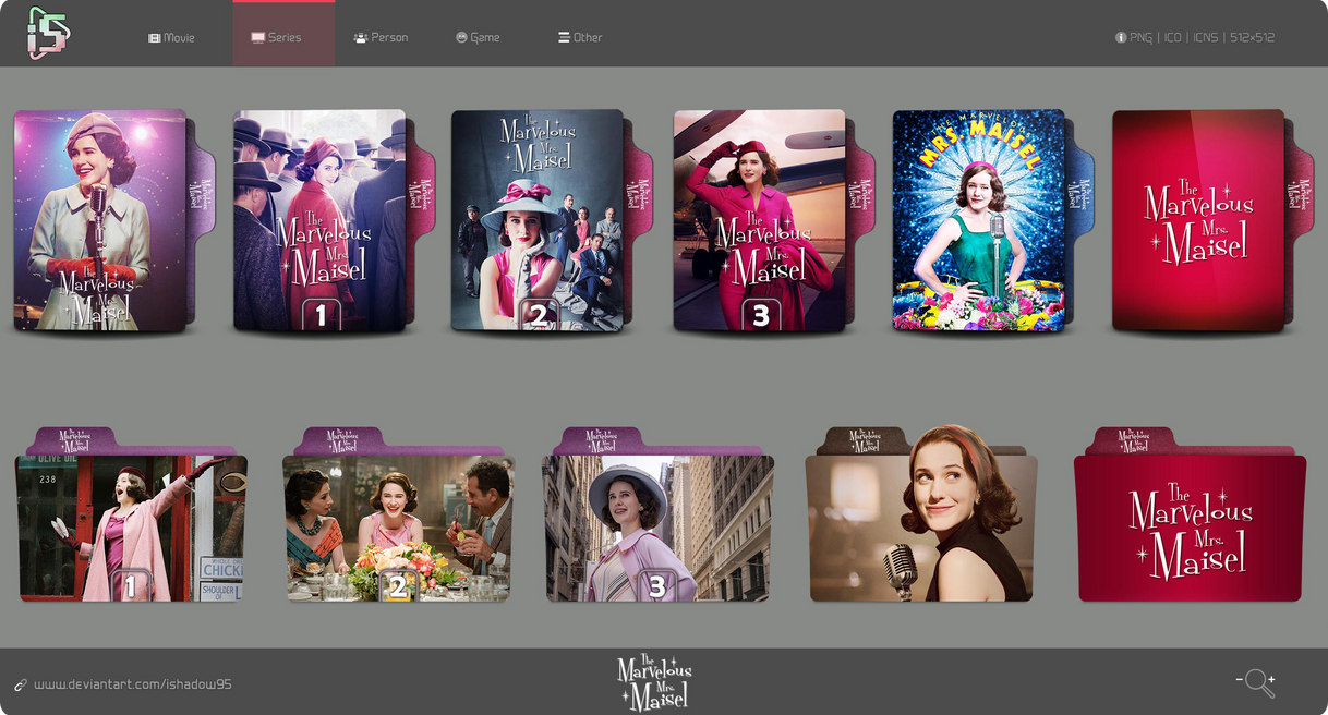 The Marvelous Mrs. Maisel Folder Icon by iShadow95 on DeviantArt