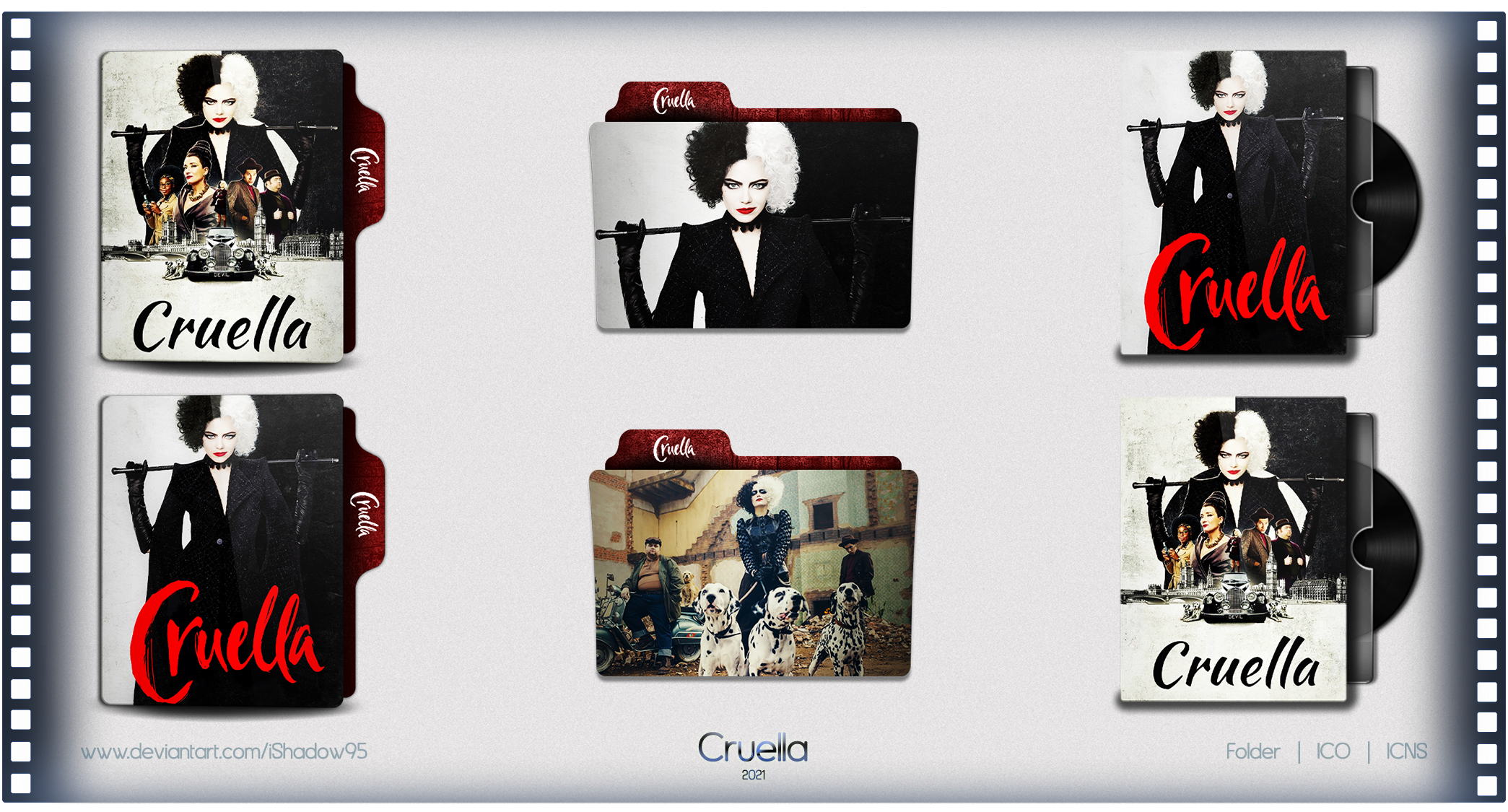 Cruella Folder Icon by iShadow95 on DeviantArt