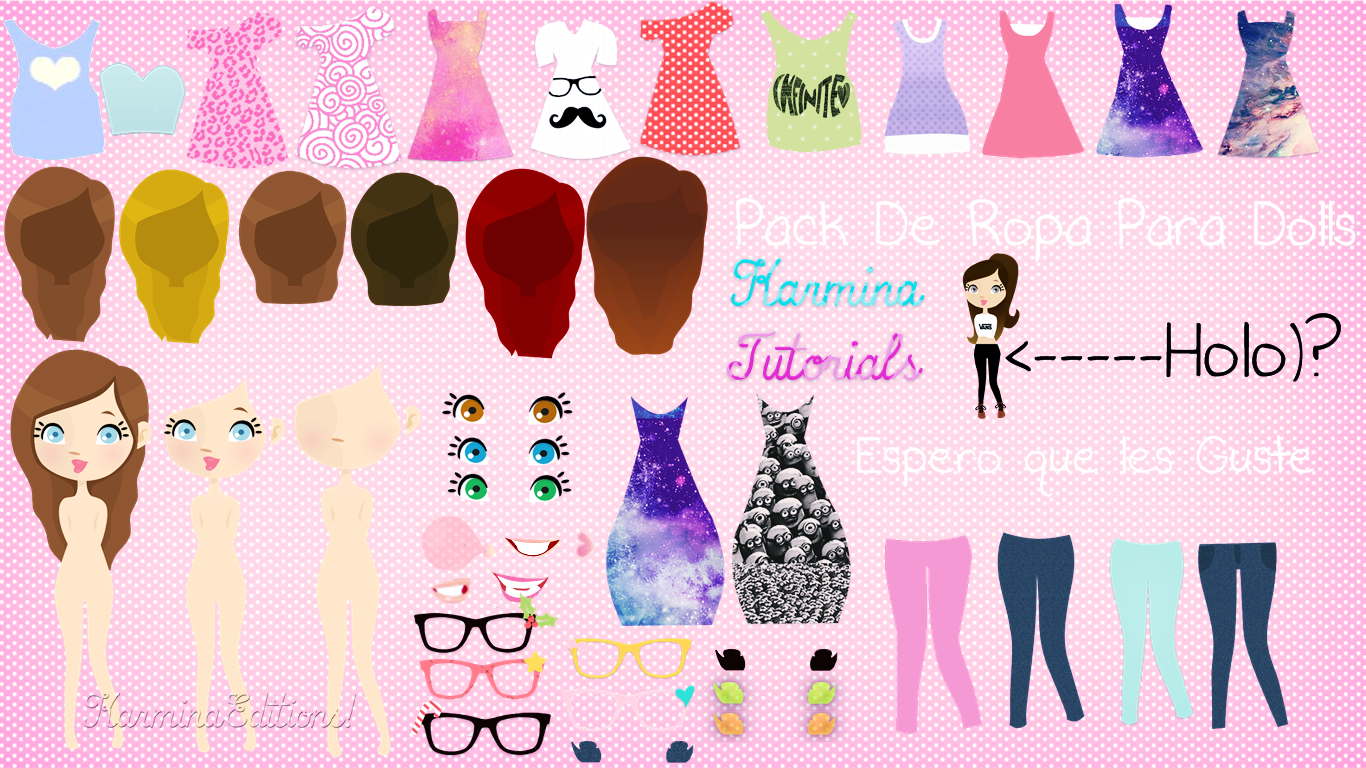 +Pack Para Editar Tus Dolls -KarminaTutorials