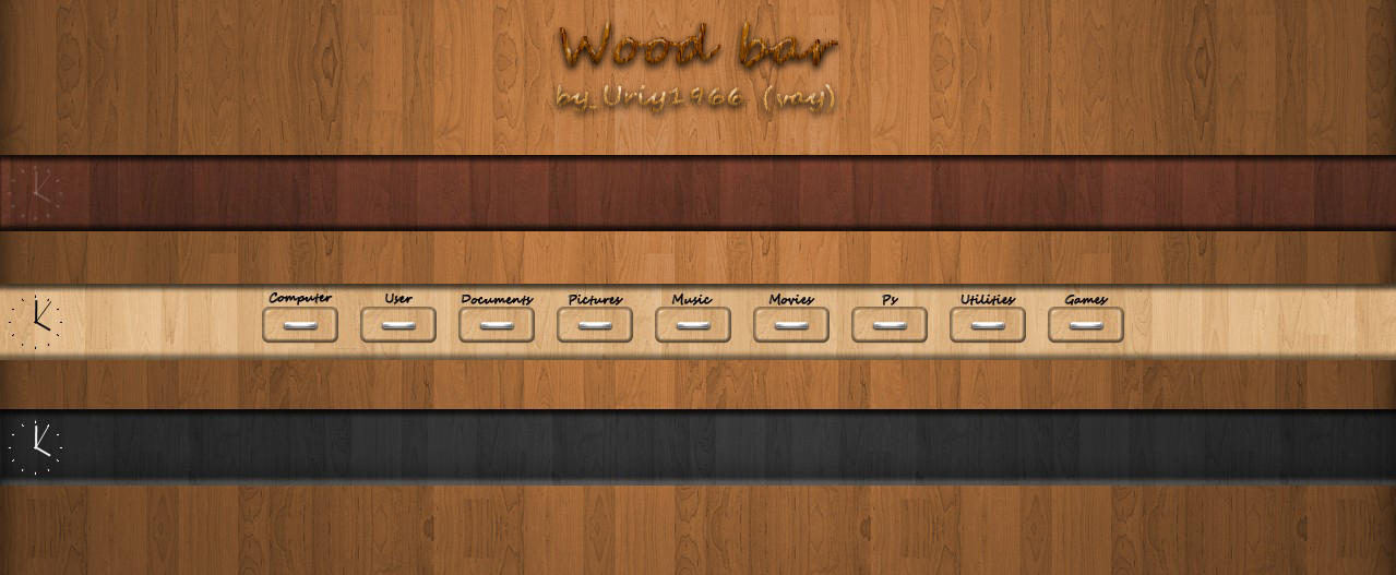 Wood bar