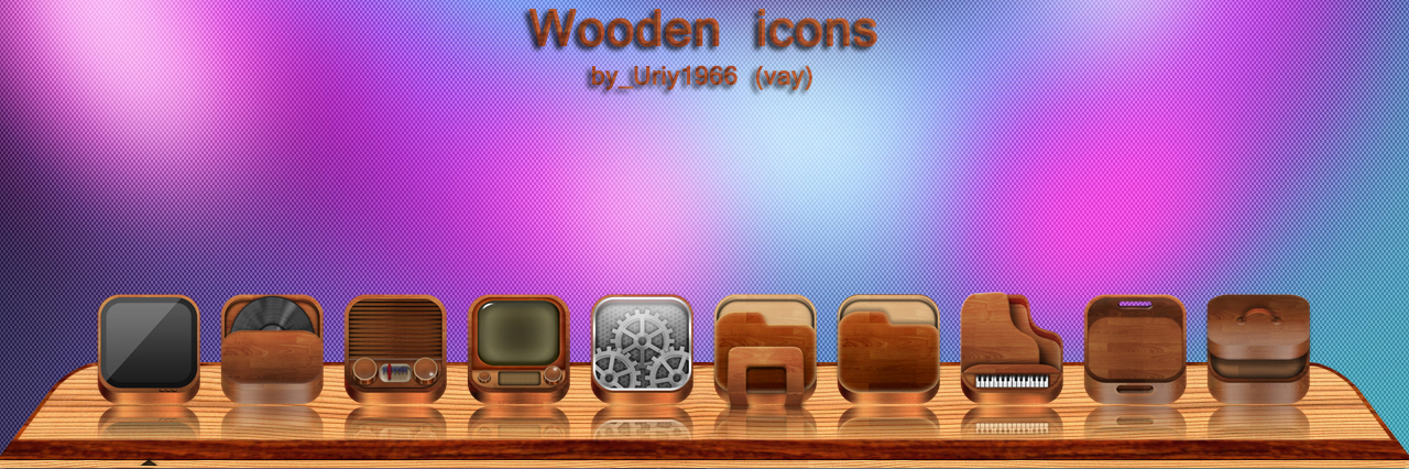 Wooden icons