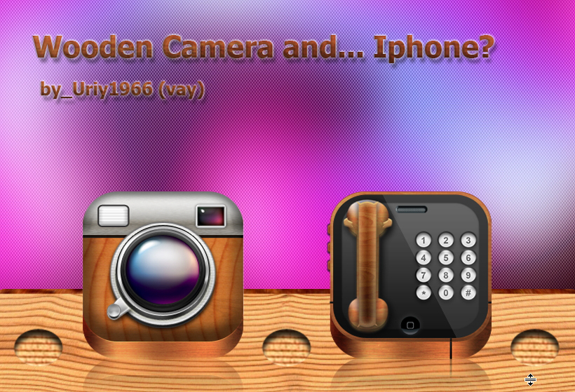 Wooden Camera and Iphone