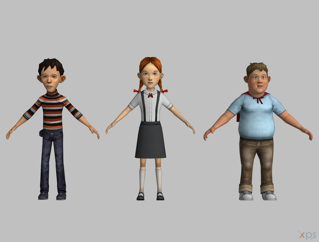 Monster House Character pack by VasiaKlimov on DeviantArt