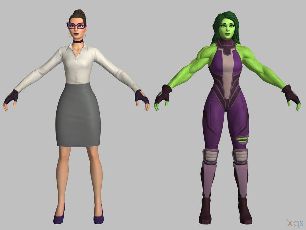 Fortnite Jennifer Walters and SheHulk by VasiaKlimov on DeviantArt