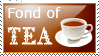Stamp - Fond of Tea