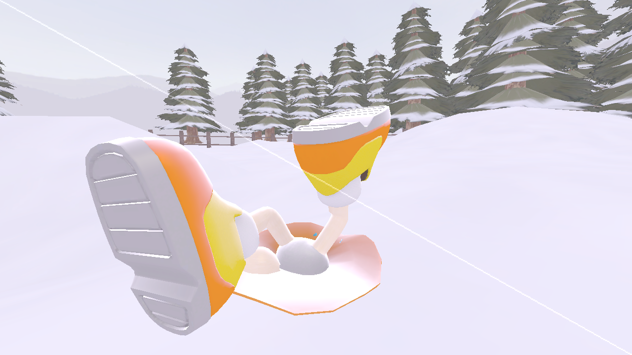 Cream Stuck in the snow animation by Sanjavy on DeviantArt