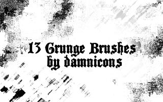 More grunge brushes