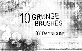 Grunge brush set 3