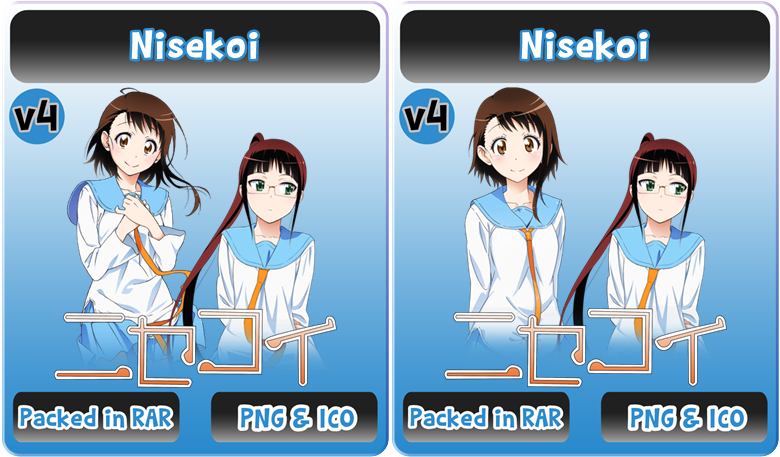 Nisekoi v4 - Anime Icon